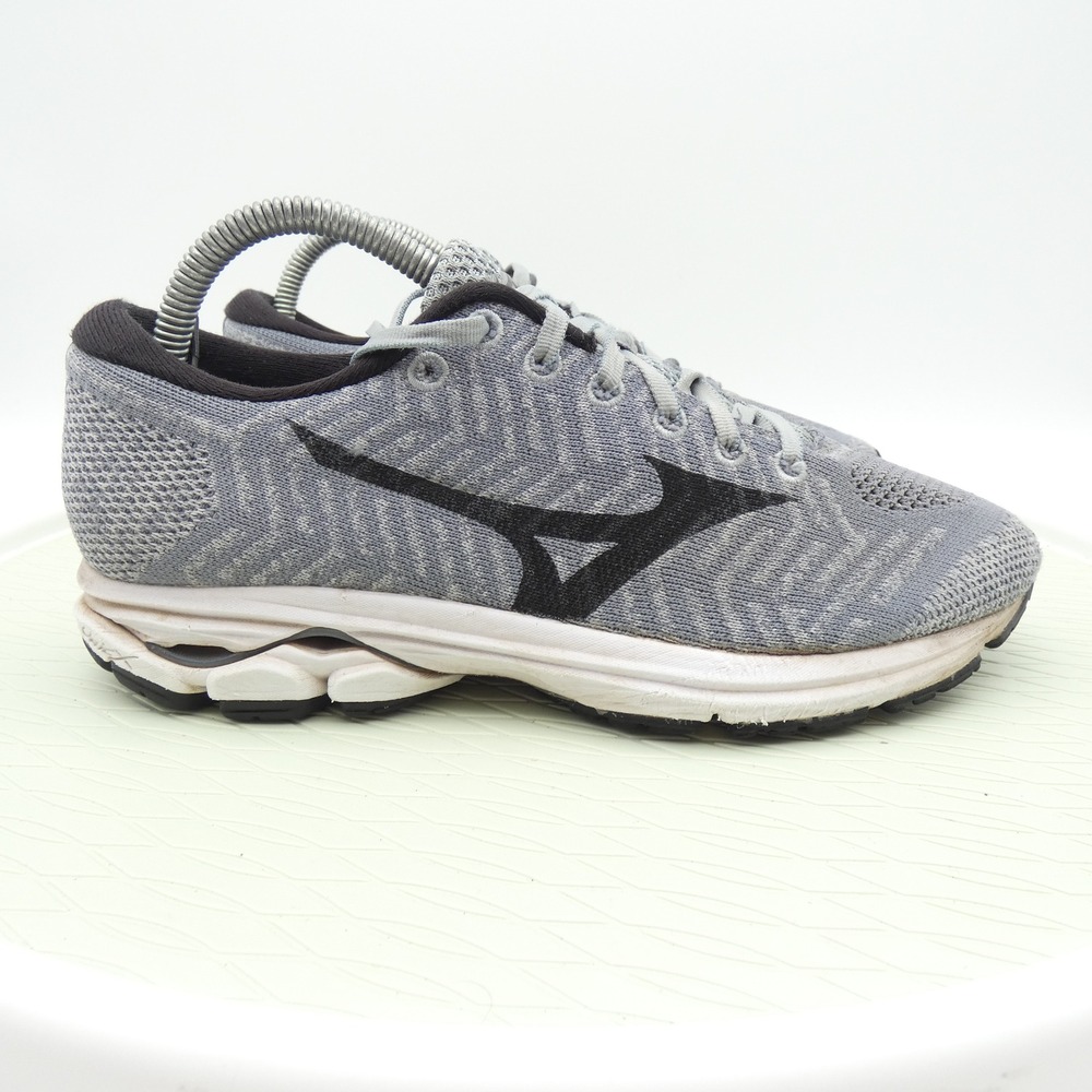 Mizuno Waveknit R2 Womens 8.5 Grey Running Shoes J1GD182909
